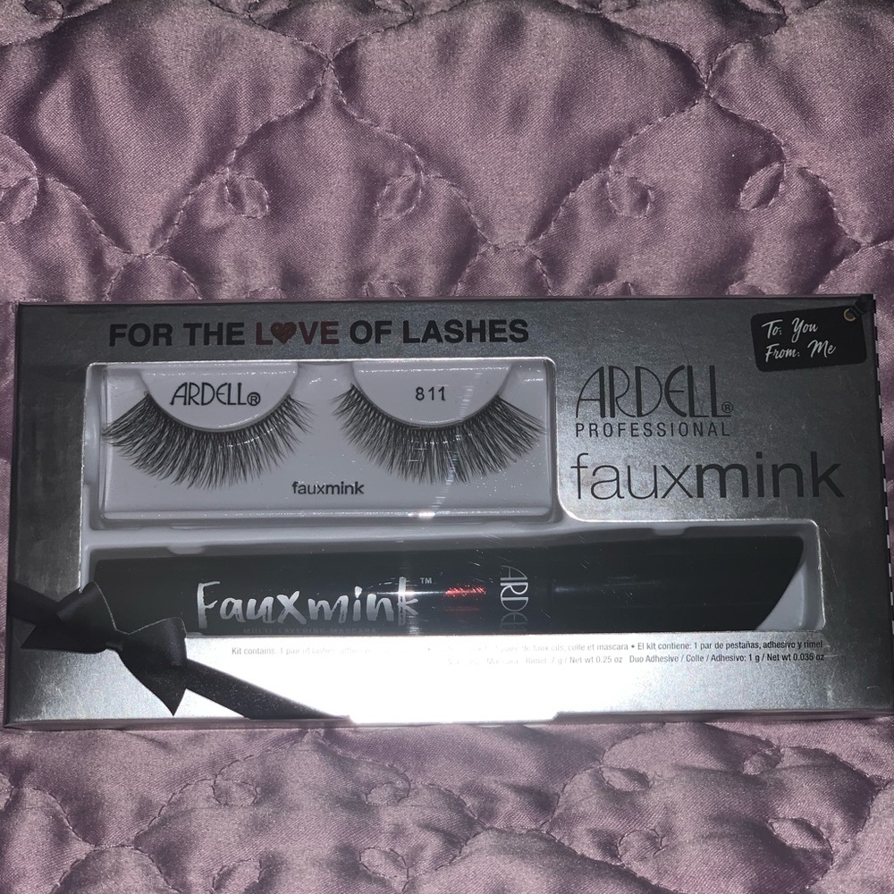 Ardell Professional Fauxmink Lashes + adhesive
